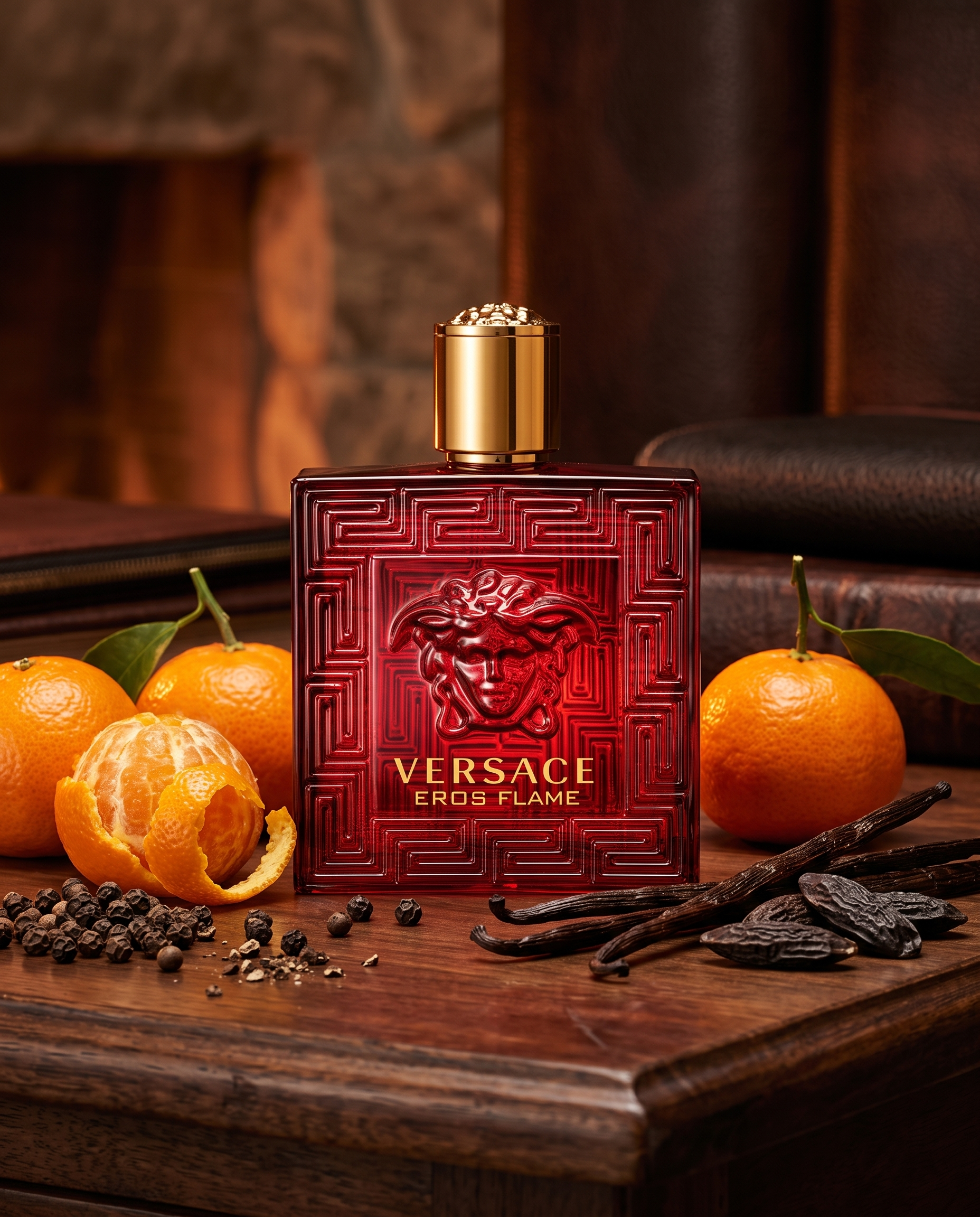 Versace Eros Flame bottle