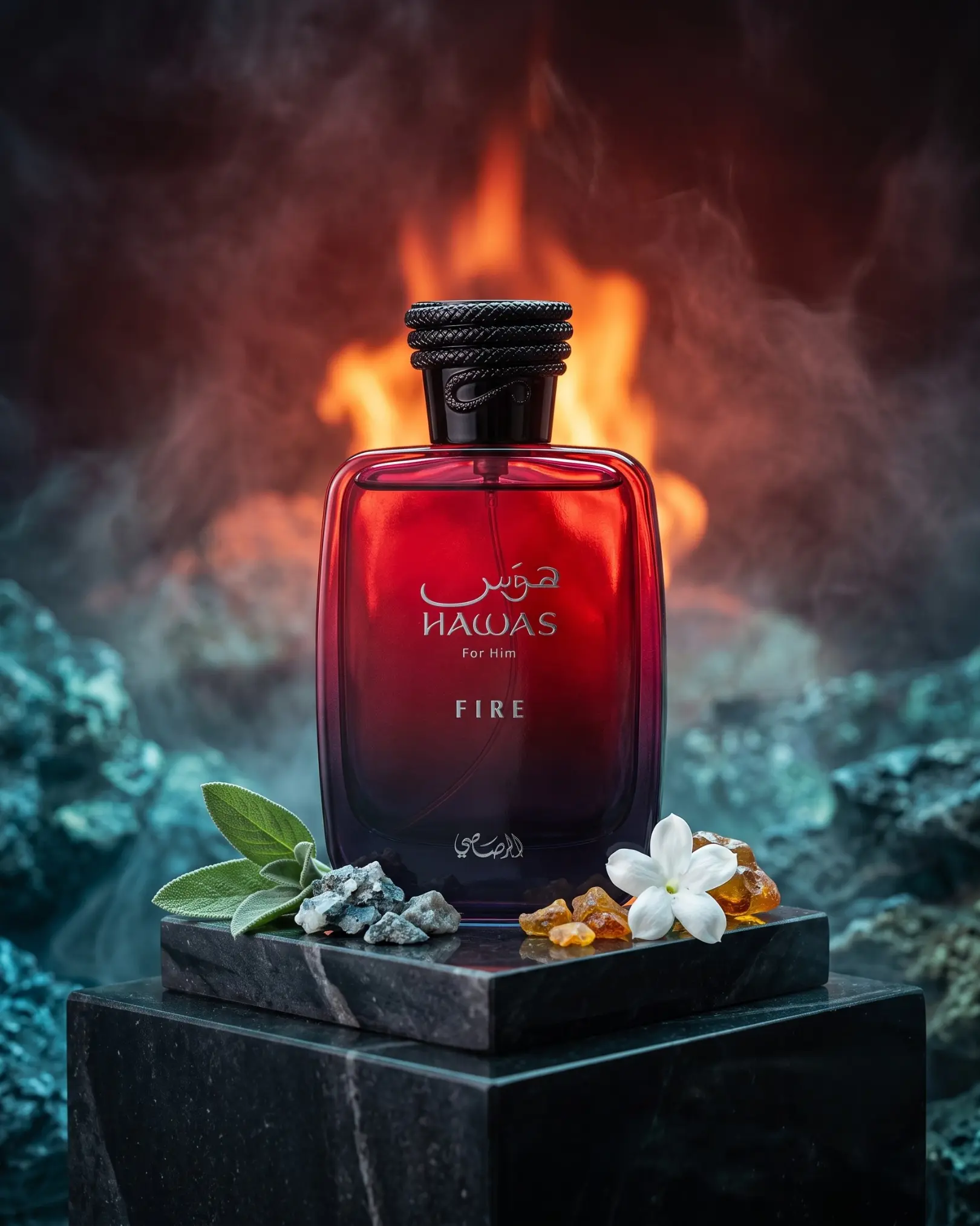Rasasi Hawas Fire bottle